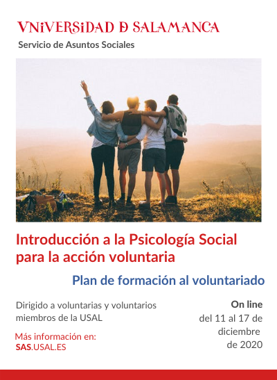Curso: Introducción a la Psicología Social para la acción voluntaria