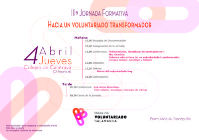 III Jornada Formativa: Hacia un voluntariado transformador