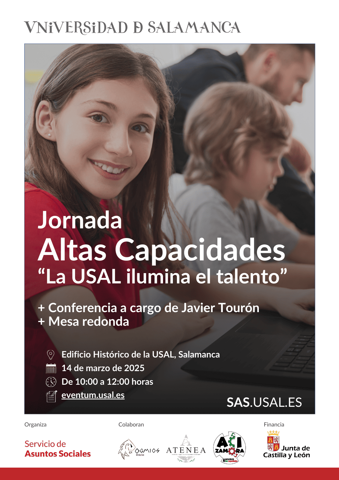 Jornada: «Altas capacidades: La USAL ilumina el talento»