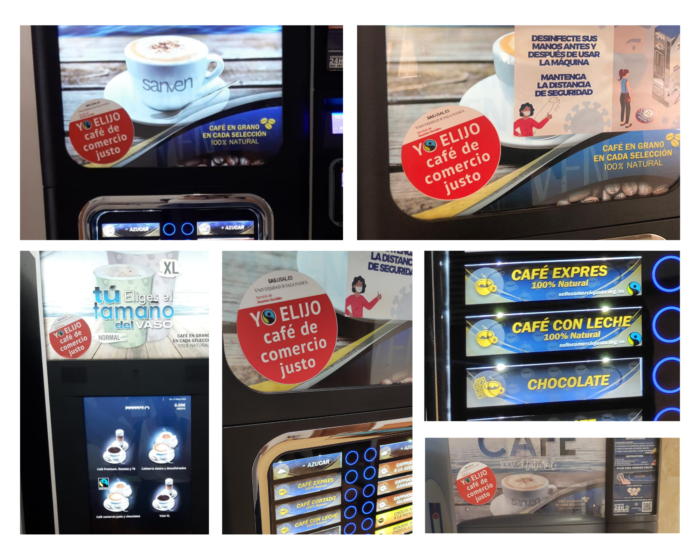 Máquinas de vending. Comercio Justo Máquinas de vending. Comercio Justo