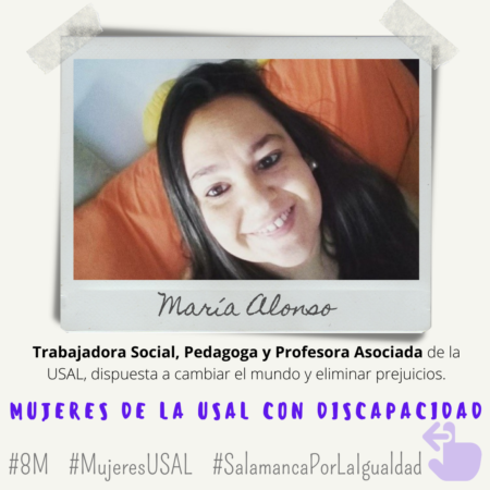 Mujeres de la USAL con discapacidad Mujeres de la USAL con discapacidad