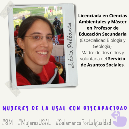 Mujeres de la USAL con discapacidad Mujeres de la USAL con discapacidad