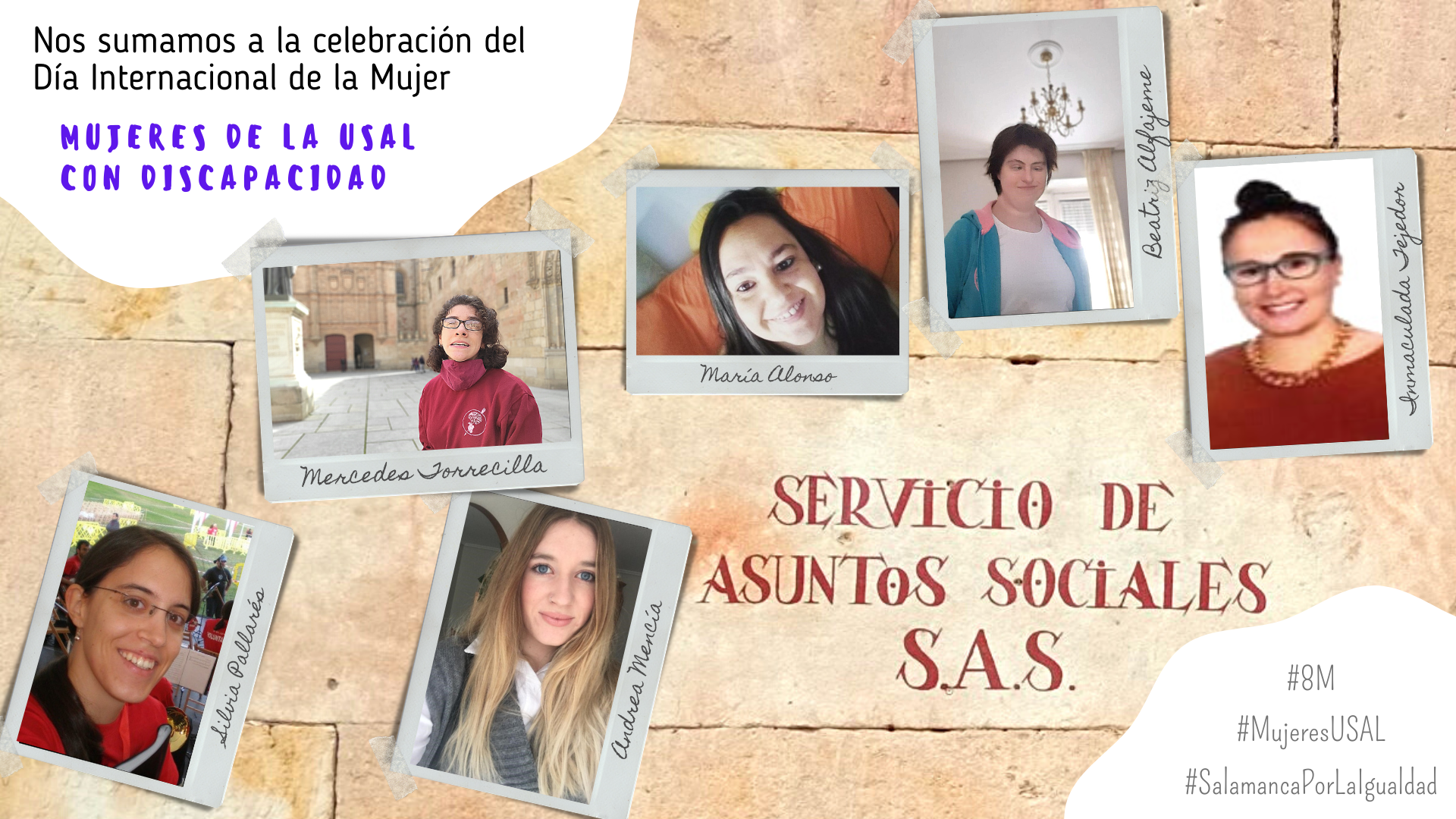 Mujeres de la USAL con discapacidad