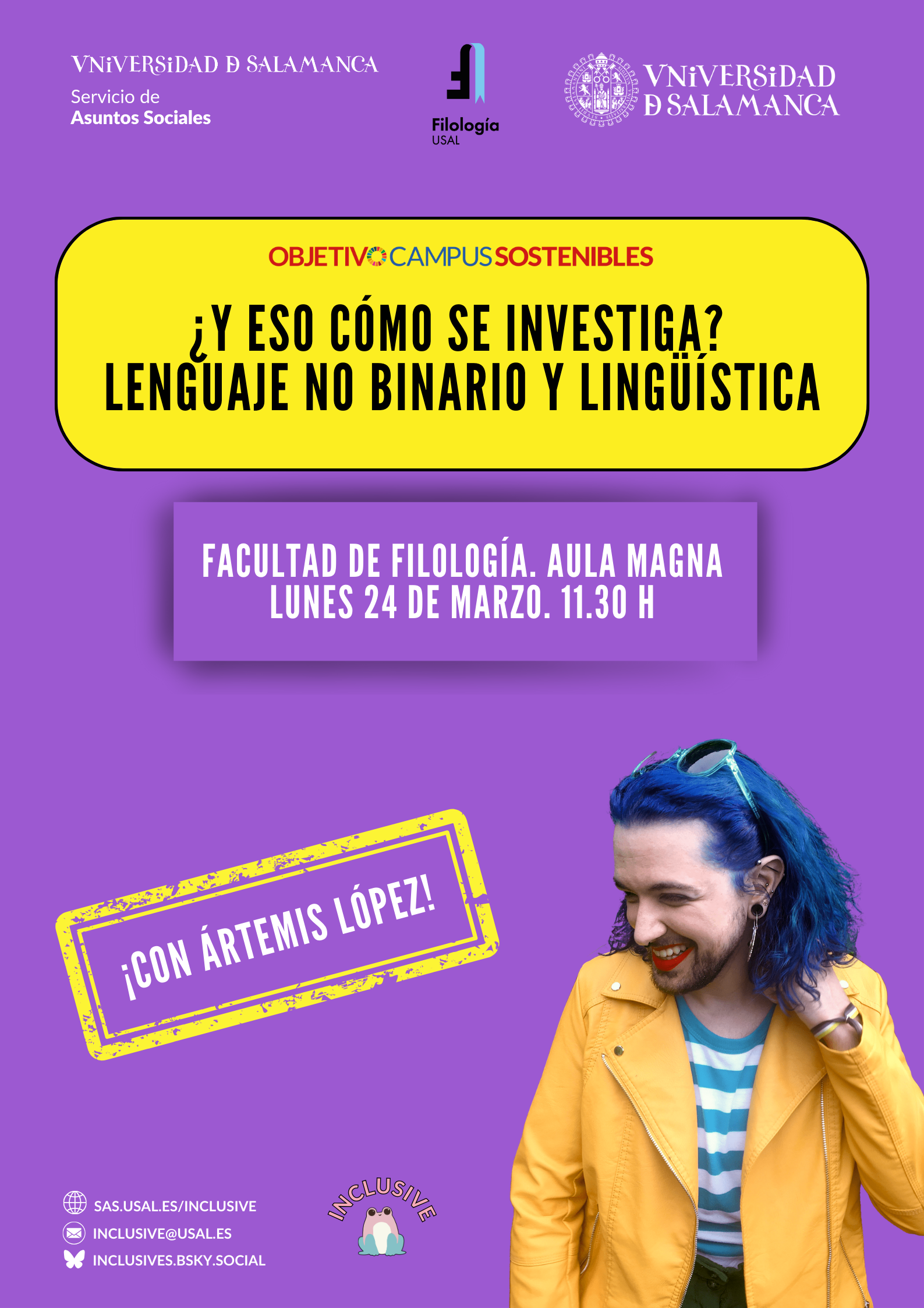 INCLUSIVE - Comunicación inclusiva en la Universidad de Salamanca INCLUSIVE - Comunicación inclusiva en la Universidad de Salamanca