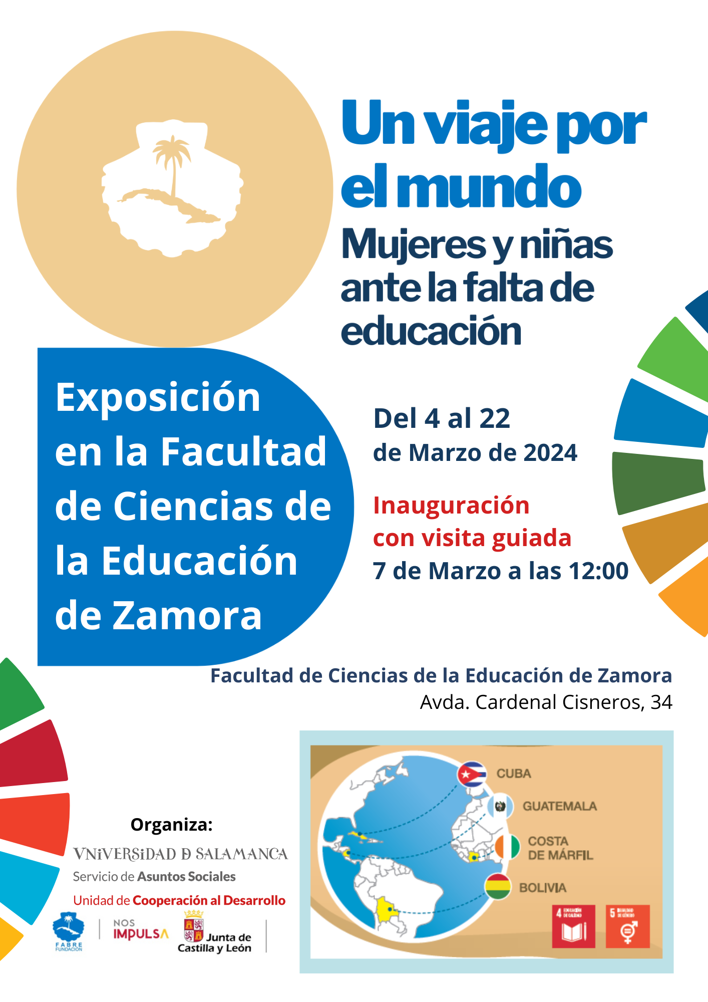 Zamora: un viaje por el mundo. Mujeres y niñas ante la falta de educación