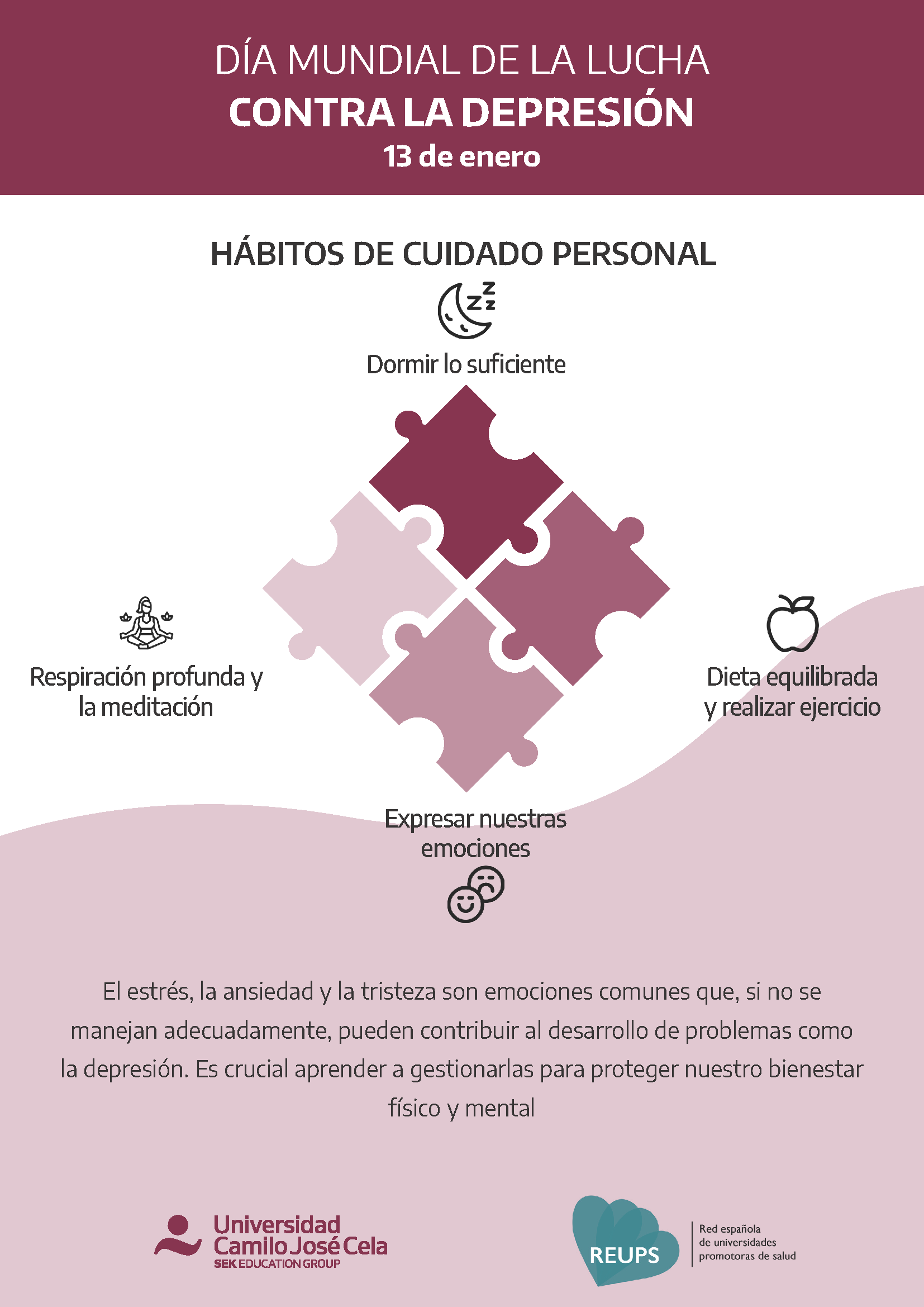 Día Mundial de la Lucha contra la Depresión Día Mundial de la Lucha contra la Depresión