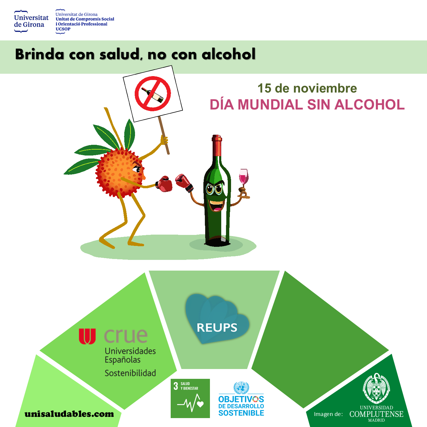 15 de Noviembre: Día Sin Alcohol