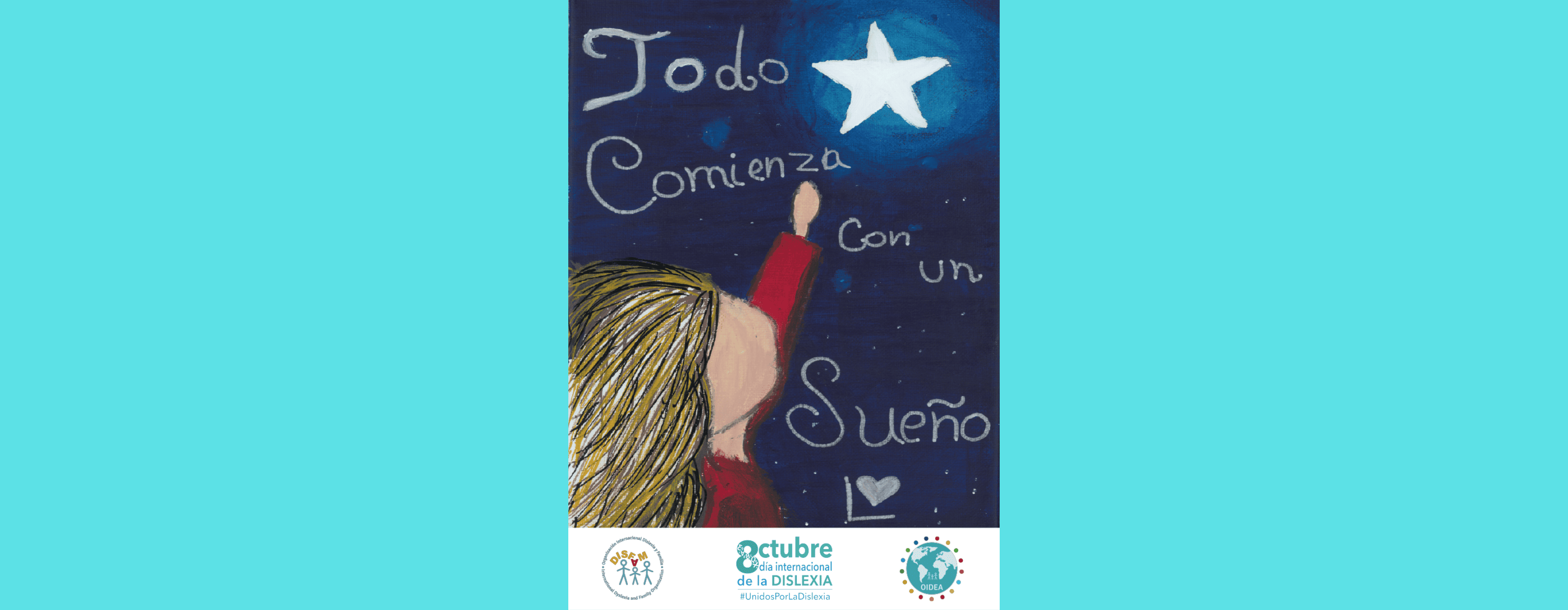 La USAL se ilumina de turquesa por el Día Internacional de la Dislexia