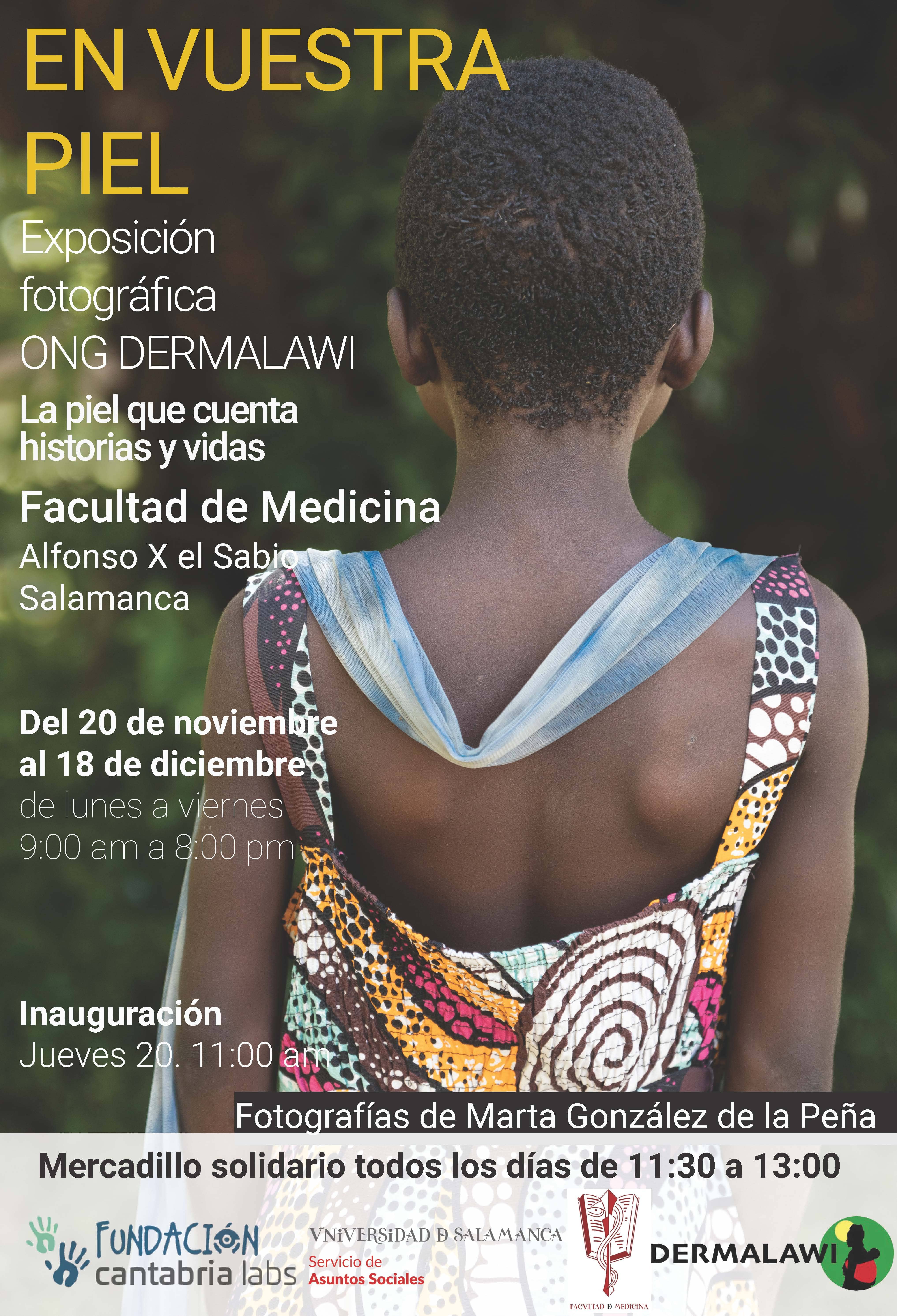 Cartel exposición "En tu piel"