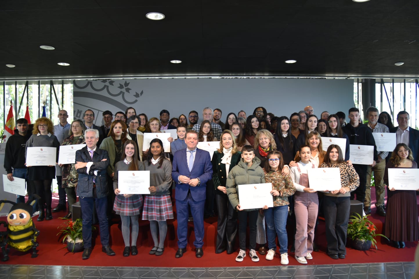 Foto de familia premios JCYL