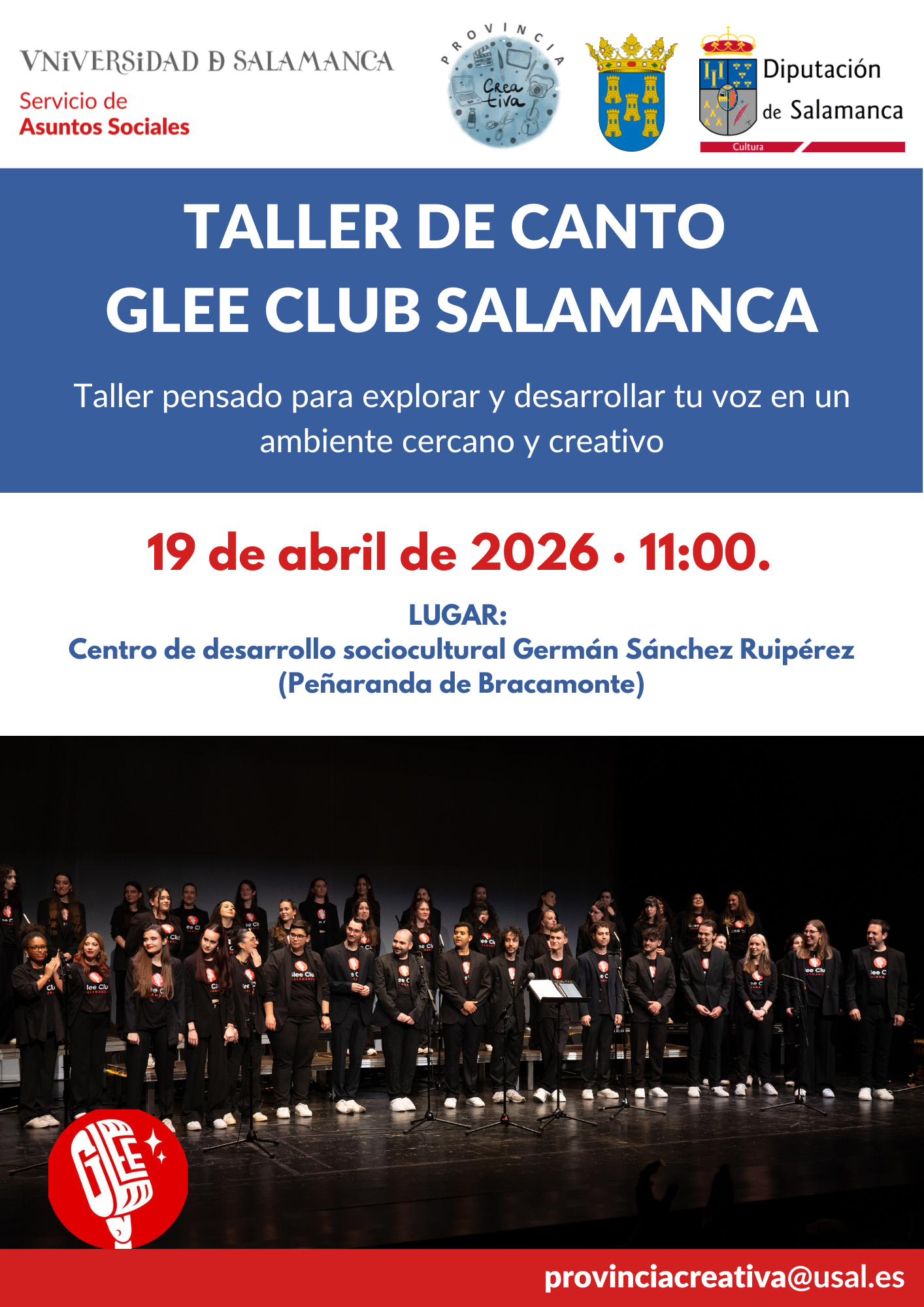 Taller de canto de Glee Club Taller de canto de Glee Club