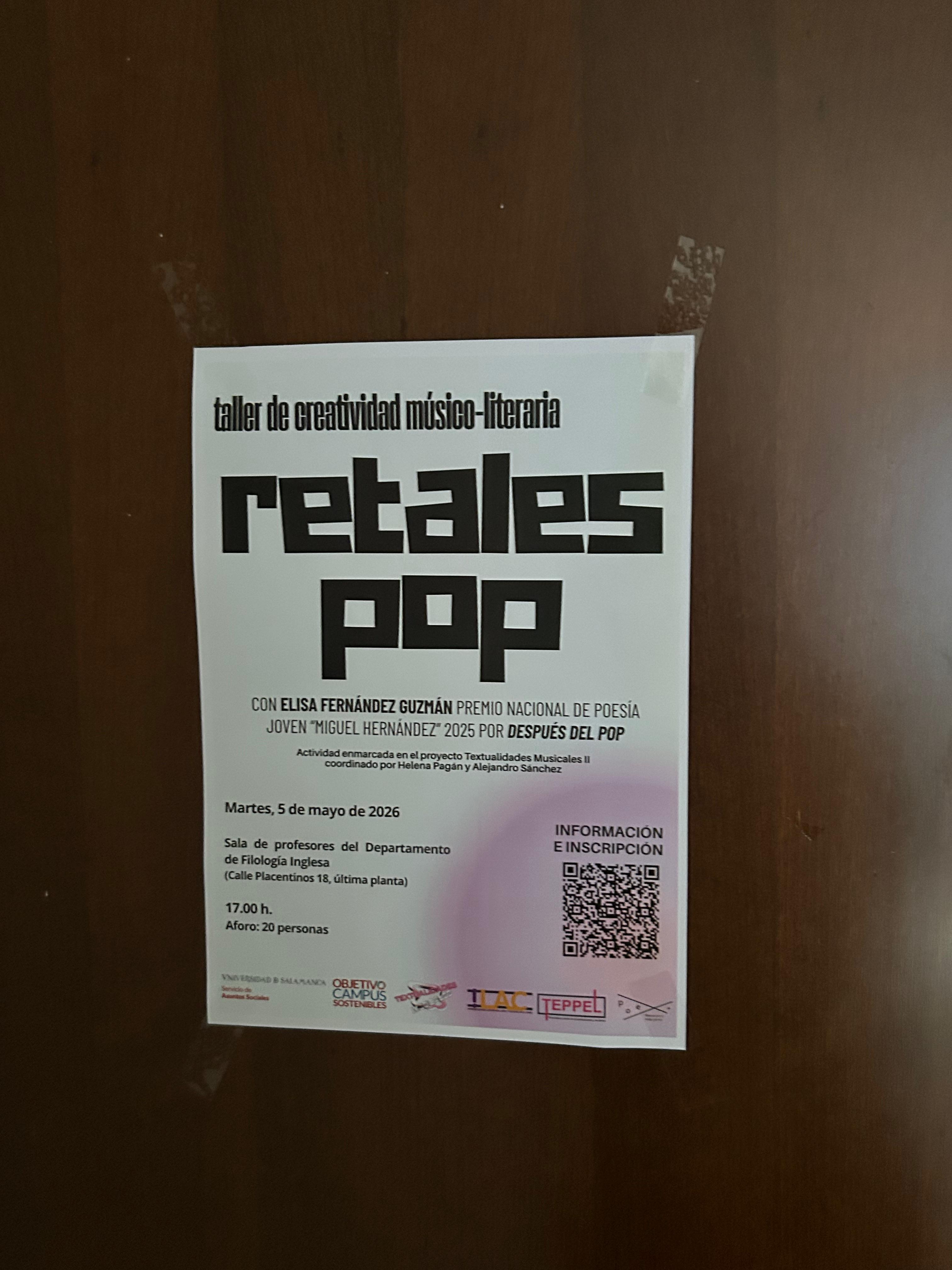 Taller de Textualidades Musicales Taller de Textualidades Musicales