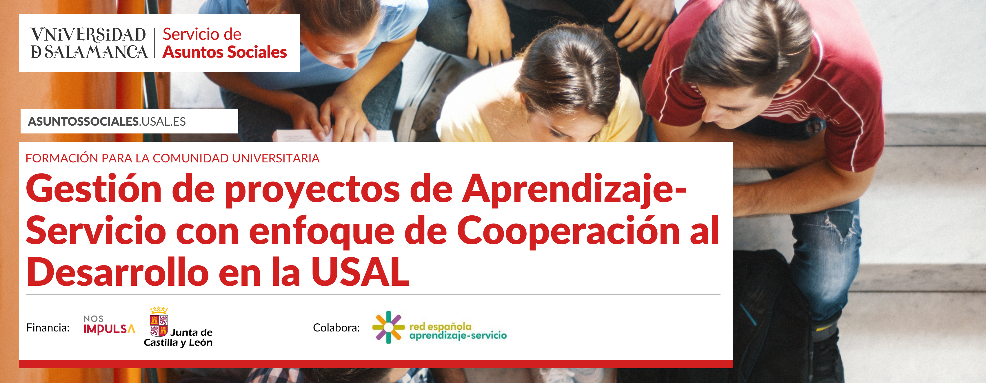 Curso: Gestión de proyectos de Aprendizaje-Servicio con enfoque de cooperación al desarrollo en la USAL