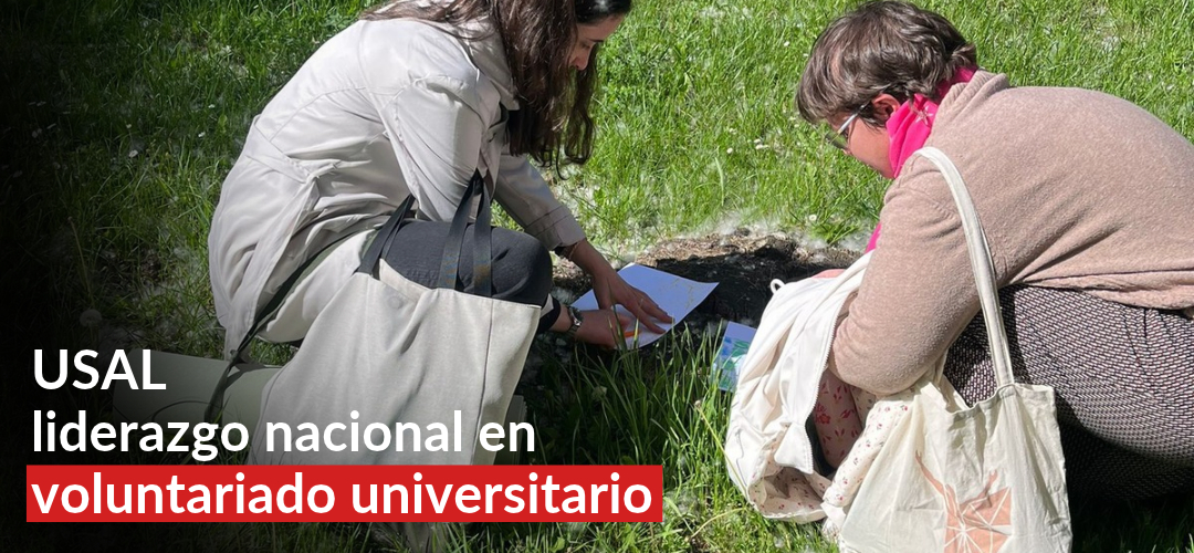 USAL liderazgo nacional en voluntariado universitario